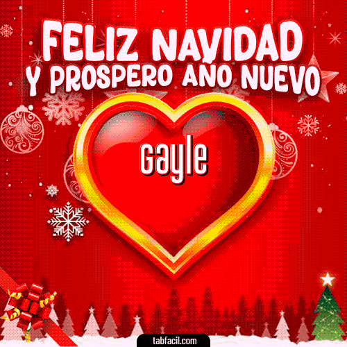 Feliz Navidad y Próspero Año Nuevo Feliz Navidad Gayle