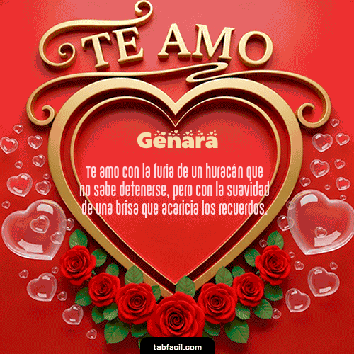 GIF de Genara - Te Amo