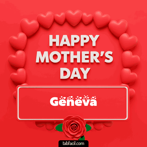 Gif Happy Mother´s  Day Geneva