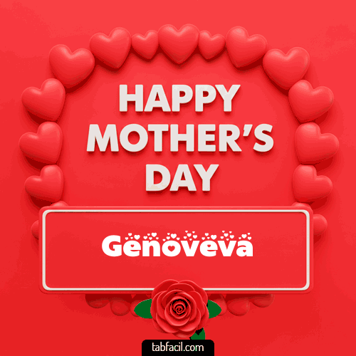Happy Mother´s  Day Genoveva