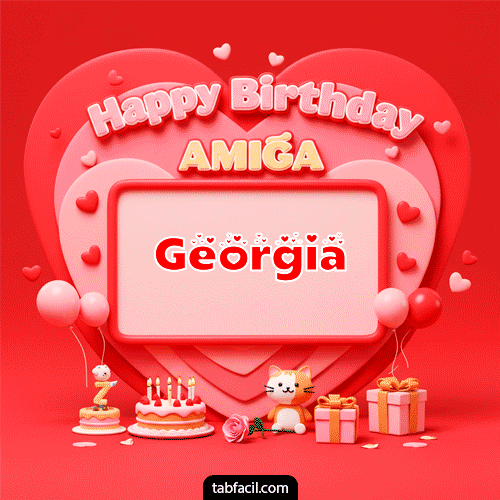 Happy BirthDay Amiga Georgia
