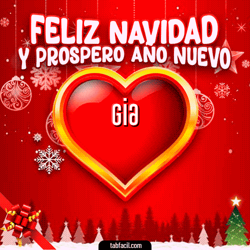 Feliz Navidad y Próspero Año Nuevo Feliz Navidad Gia