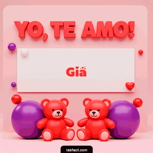 Te Amo Gia