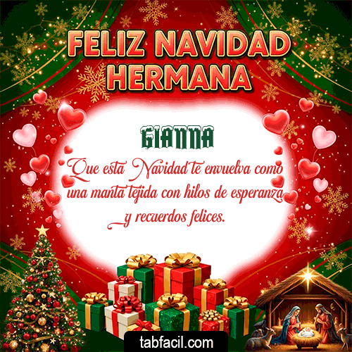 Gifs Feliz Navidad Gianna