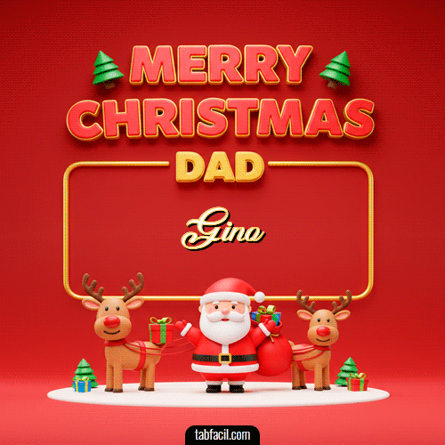 GIF de Gino - Merry Christmas DAD
