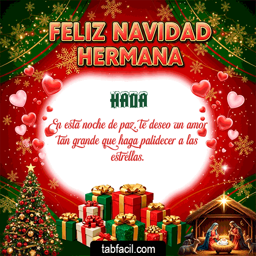 GIF de Hada - Feliz Navidad Hermana