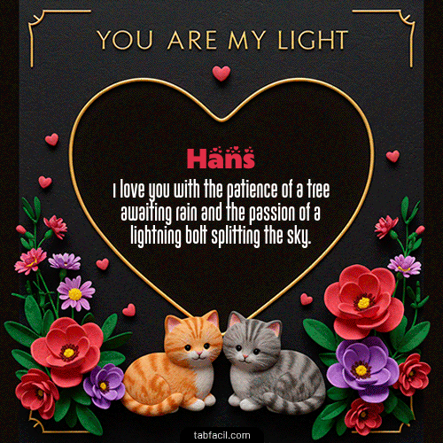 GIF de Hans - Tú eres mi luz