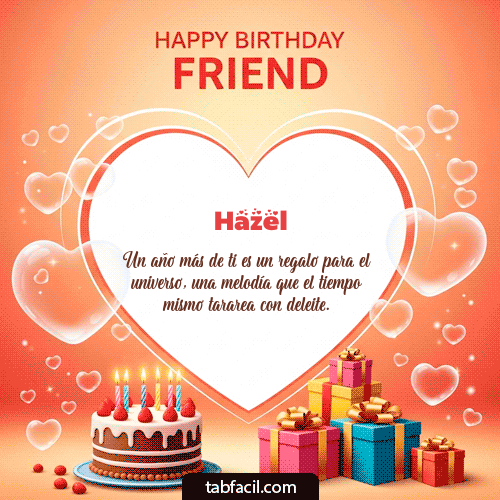GIF de Hazel - Happy Birthday Friend