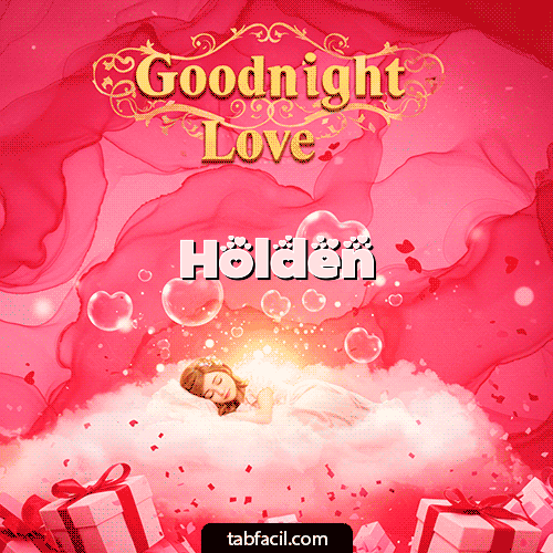 GIF de Holden - Buenas Noches Angel Luna 3D