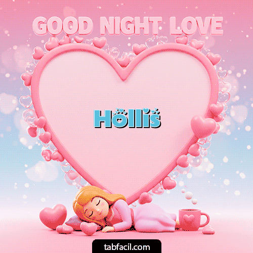Gif Good Night Love Buenas Noches Hollis