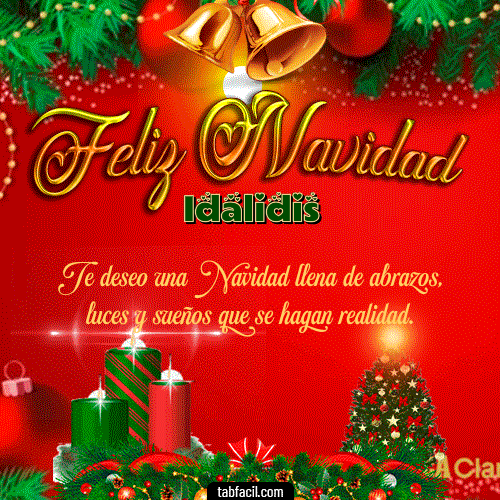 GIF de Idalidis - Feliz Navidad