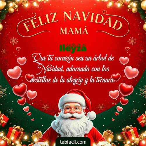 GIF de Ileyza - Feliz Navidad Mamá