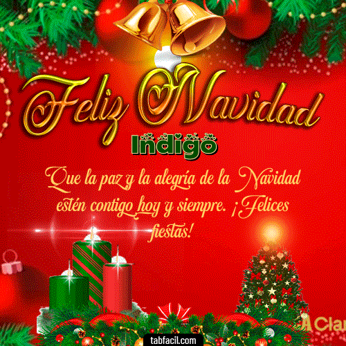 Feliz Navidad Feliz Navidad Indigo