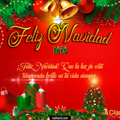 Feliz Navidad Feliz Navidad Iris