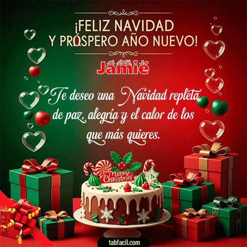 GIF de Jamie - Feliz Navidad y Próspero Año Nuevo