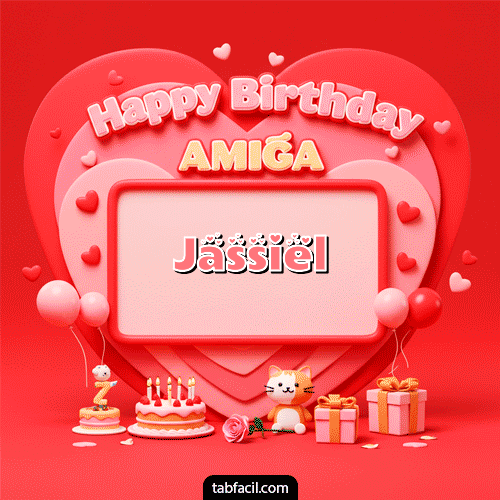 Feliz Cumpleaños Jassiel GIF