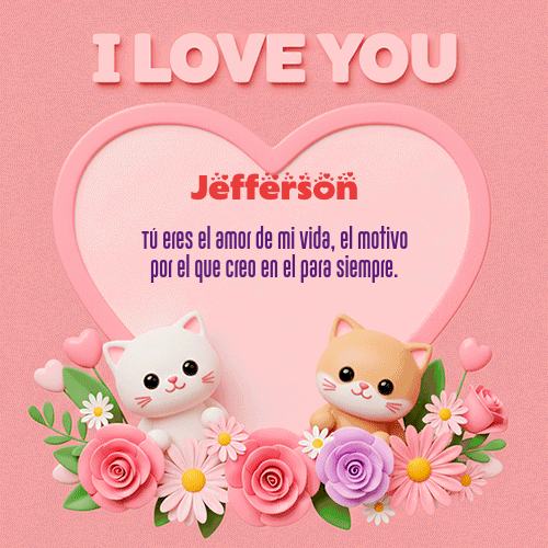 GIF de Jefferson - Te Amo!!!