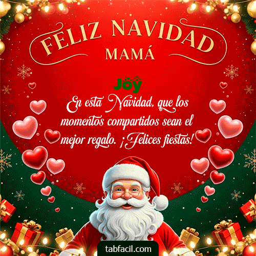 GIF de Joy - Feliz Navidad Mamá