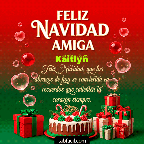Ver GIF de Feliz Navidad Amiga GIF de Kaitlyn - Feliz Navidad Amiga