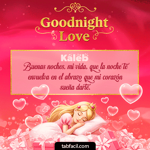 Gif Buenas Noches Angel Luna 3D Kaleb
