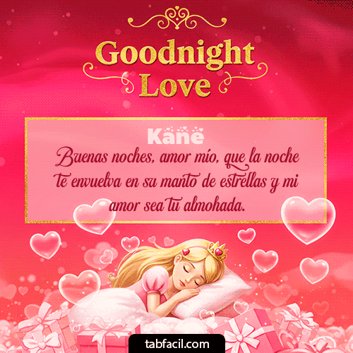 Gif Buenas Noches Angel Luna 3D Kane