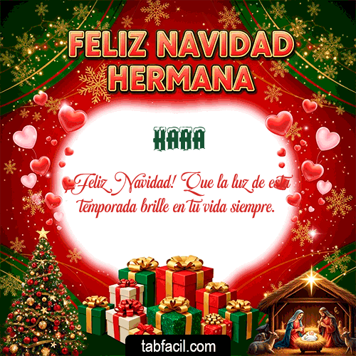 Feliz Navidad Hermana Feliz Navidad Kara