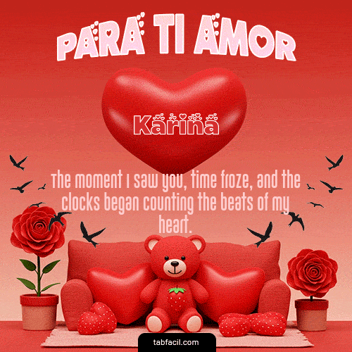 GIF de Karina - Para tí amor