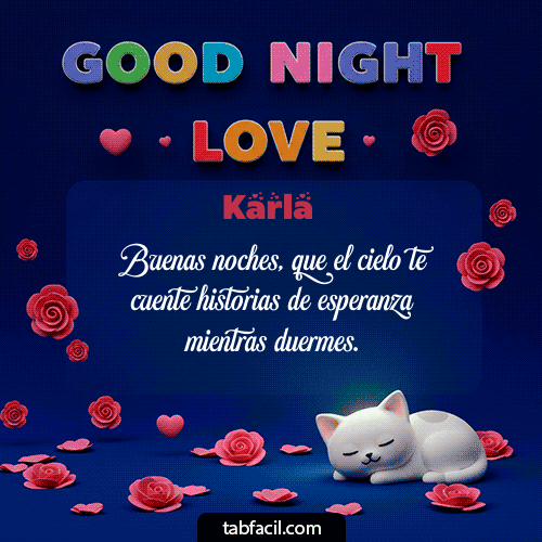 Gif Buenas Noches Hada Karla