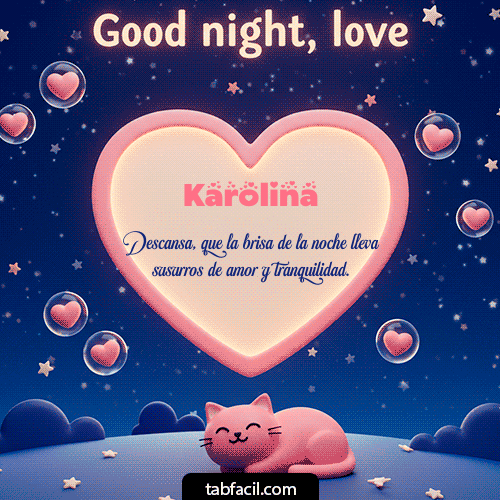Gif Good Night Love Karolina