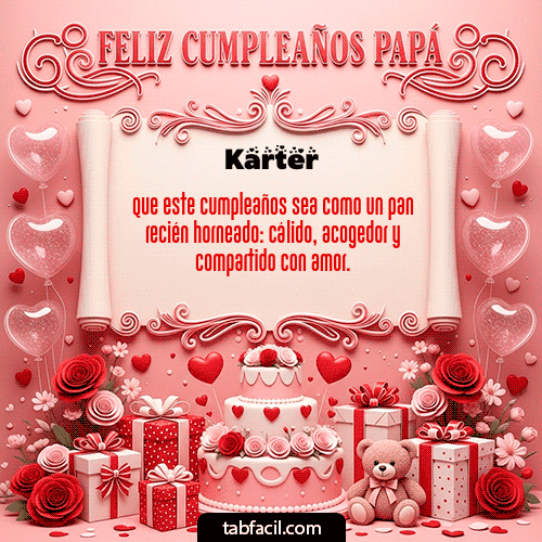 Gif Feliz Cumpleaños Papá Karter
