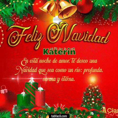 Gif Feliz Navidad Katerin