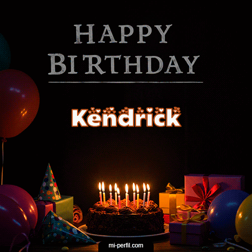 Happy BirthDay Feliz Cumpleaños Kendrick