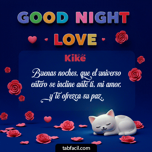 Gif Buenas Noches Hada Kike