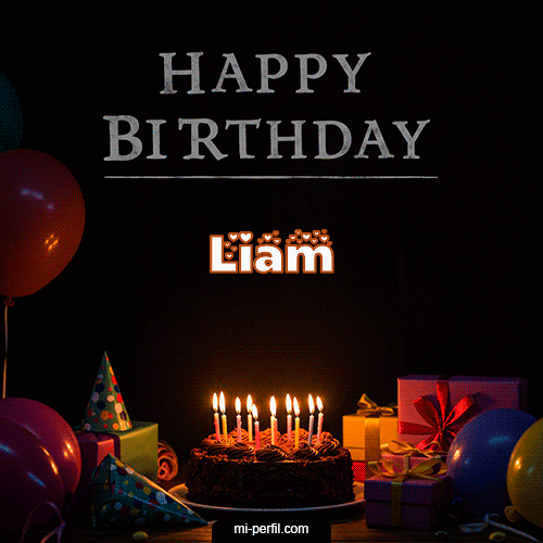 Happy BirthDay Feliz Cumpleaños Liam