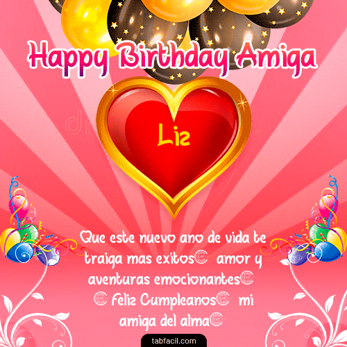 Happy BirthDay Amiga Liz
