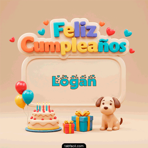 Feliz Cumpleaños Logan