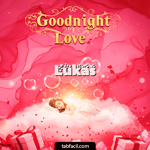 Gif Buenas Noches Angel Luna 3D Lukas