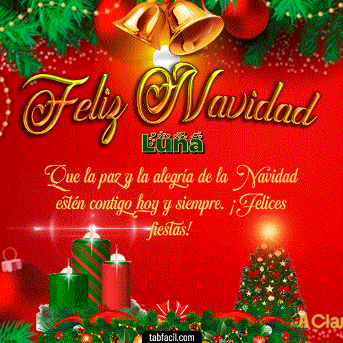 Feliz Navidad Feliz Navidad Luna