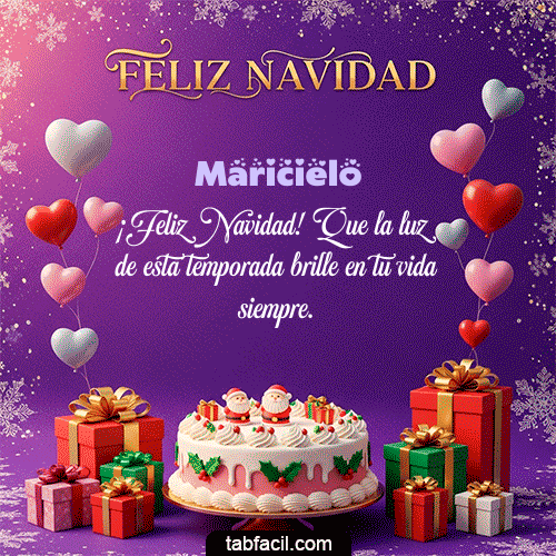 🎅 Merry Christmas Feliz Navidad Maricielo