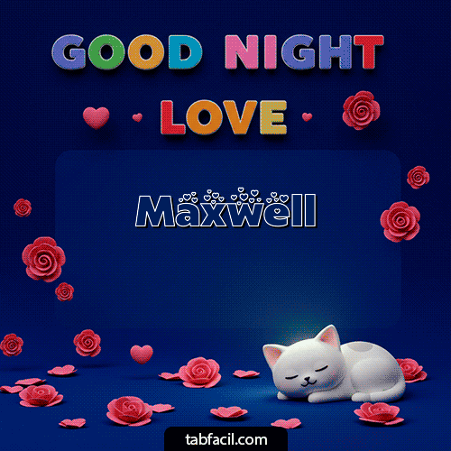 Buenas Noches Hada Buenas Noches Maxwell