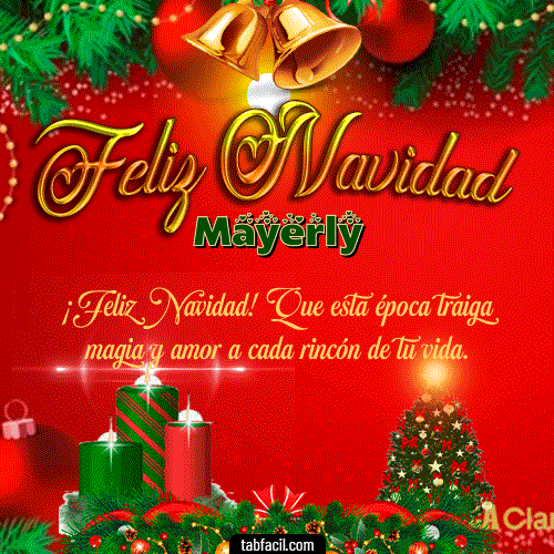 GIF de Mayerly - Feliz Navidad