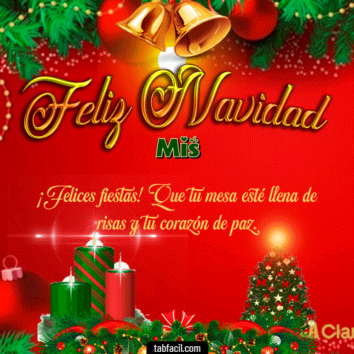 GIF de Mis - Feliz Navidad