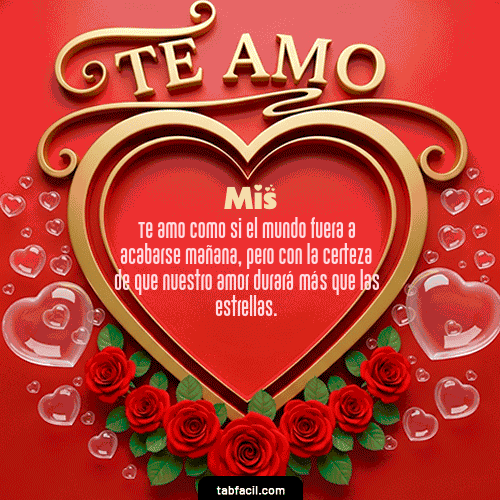 Gif Te Amo Feliz Dia Amor Mis