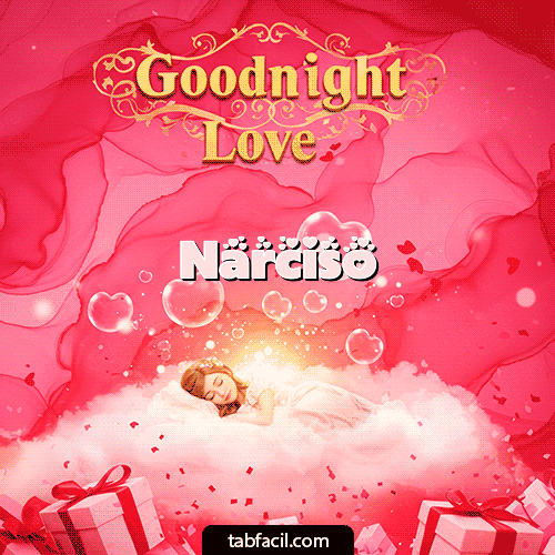 Gif Buenas Noches Angel Luna 3D Narciso