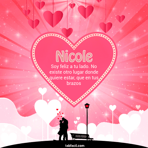 Soy Feliz a tu Lado Nicole