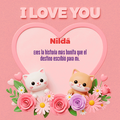 GIF de Nilda - Te Amo!!!