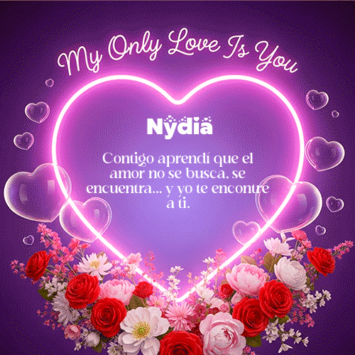 Gif My Only Love Feliz Dia Amor Nydia