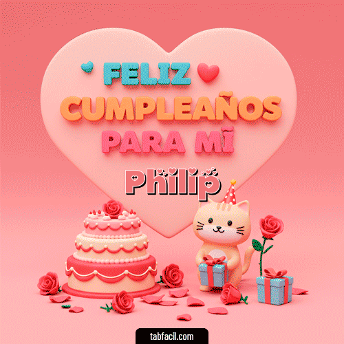 Ver GIF de 🕯️ Feliz Cumpleaños para mí GIF de Philip - 🕯️ Feliz Cumpleaños para mí