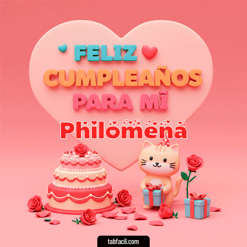 Feliz Cumpleaños para mí Philomena