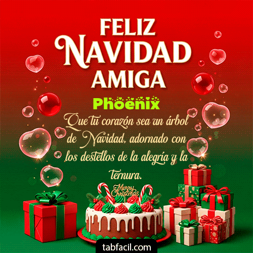 Gif Feliz Navidad Amiga Feliz Navidad Phoenix